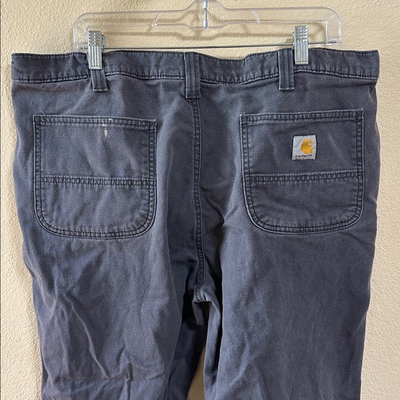 Carhartt Men's Dark Gray Size 30x40 Cargo Pants - Picture 5 of 8